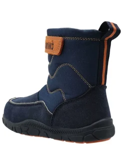 Barfuß-Winterstiefel in Dunkelblau