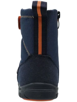 Barfuß-Winterstiefel in Dunkelblau