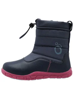 Barfuß-Winterstiefel in Dunkelblau