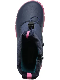 Barfuß-Winterstiefel in Dunkelblau