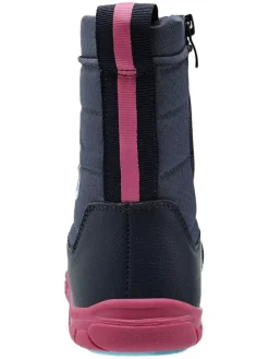 Barfuß-Winterstiefel in Dunkelblau