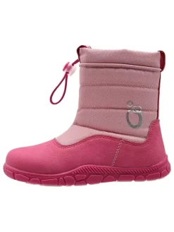 Barfuß-Winterstiefel in Rosa