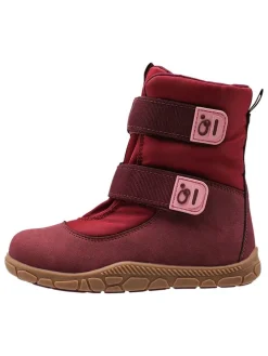 Barfuß-Winterstiefel in Rot