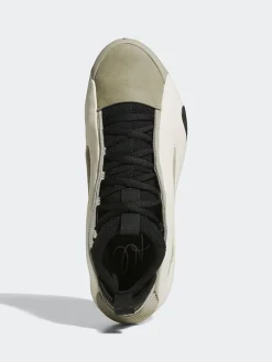 Basketballschuhe in Khaki/ Creme