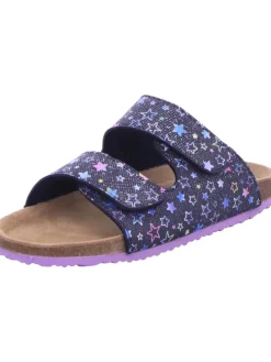 Bio-Pantolette in blau