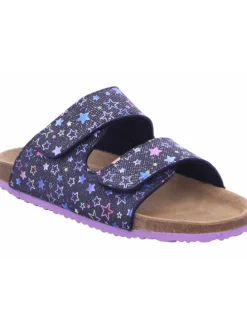 Bio-Pantolette in blau