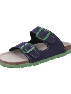 Bio-Pantolette in blau