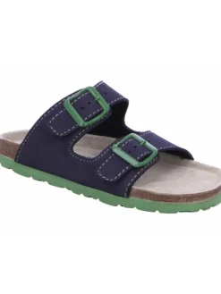 Bio-Pantolette in blau