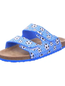 Bio-Pantolette in blau