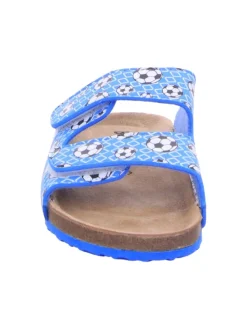 Bio-Pantolette in blau