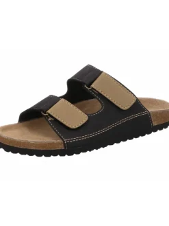 Bio-Pantolette in schwarz