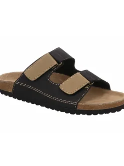 Bio-Pantolette in schwarz