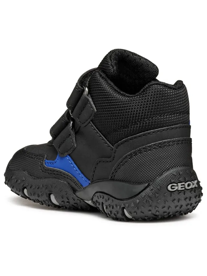 Boots "Baltic" in Schwarz/ Blau