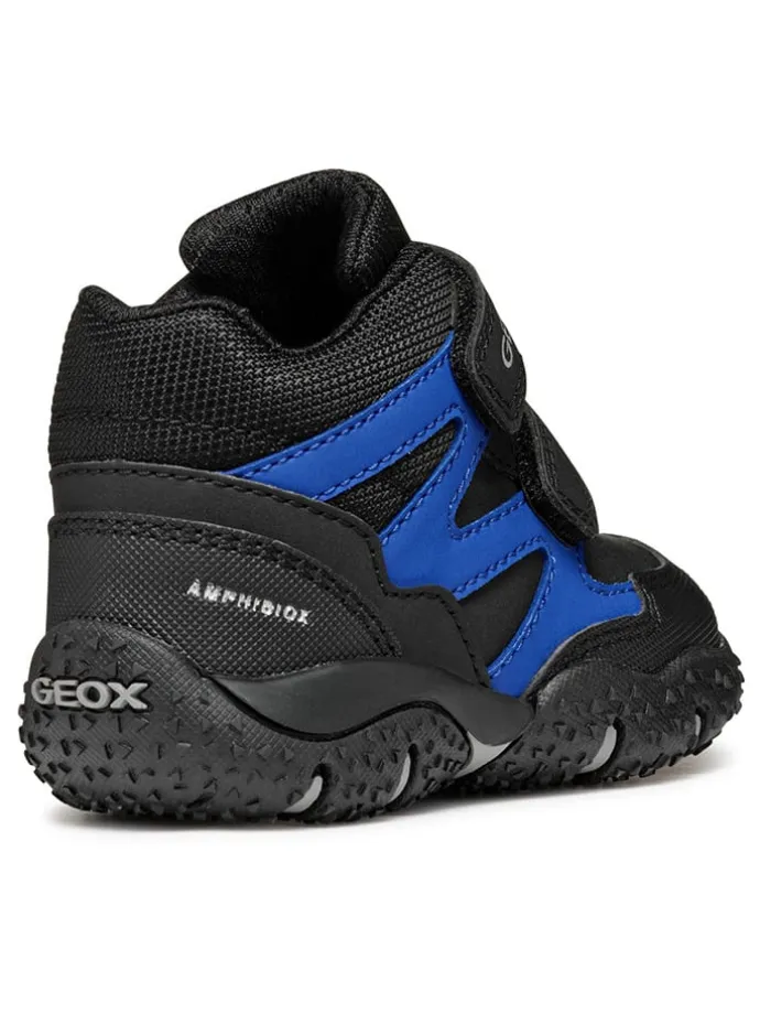 Boots "Baltic" in Schwarz/ Blau