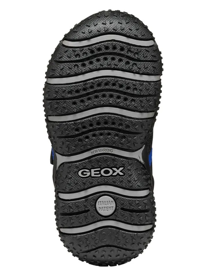 Boots "Baltic" in Schwarz/ Blau