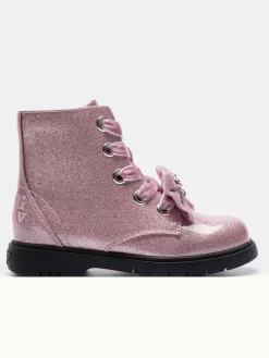 Boots "Fior Di Flocco" in Rosa