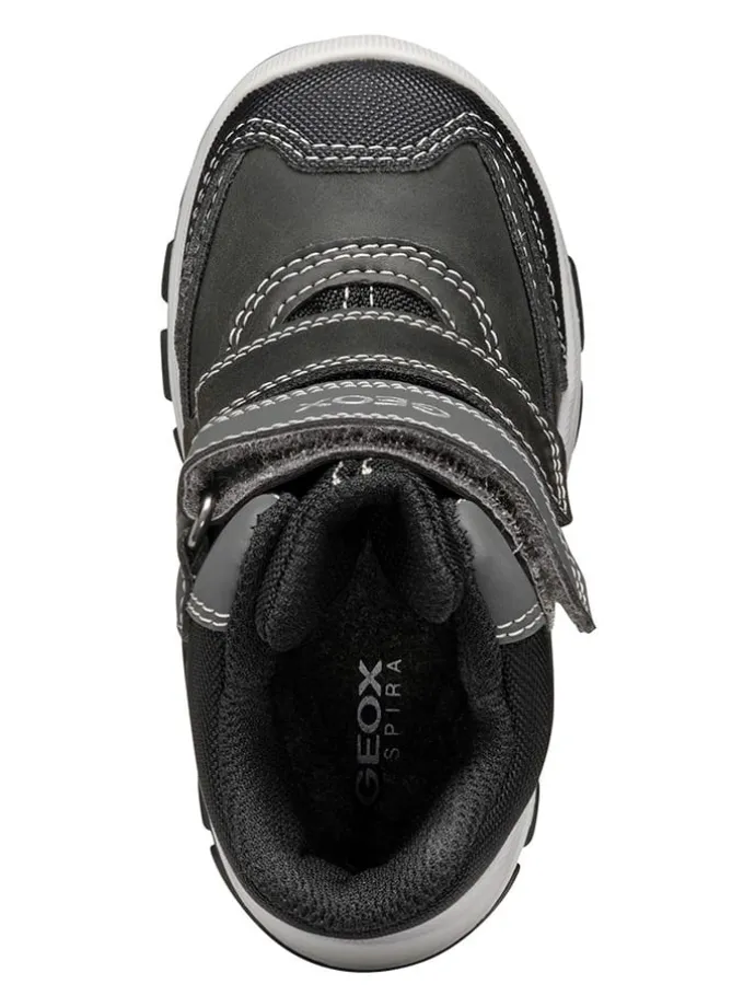 Boots "Flanfil" in Schwarz/ Grau