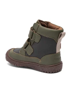 Boots ''Huxie'' in Grau/ Grün