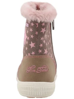 Boots in Hellbraun/ Rosa