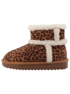 Boots in Hellbraun/ Schwarz