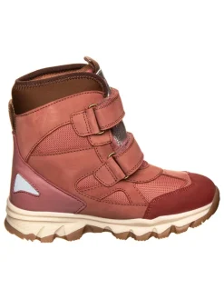 Boots in Pink/ Hellbraun