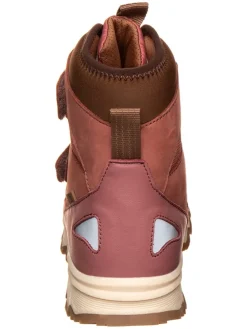 Boots in Pink/ Hellbraun