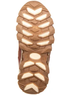 Boots in Pink/ Hellbraun