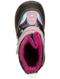 Boots in Rosa/ Schwarz