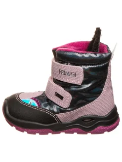 Boots in Rosa/ Schwarz