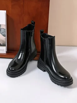 Boots in Schwarz