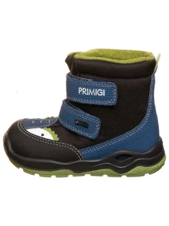 Boots in Schwarz/ Dunkelblau