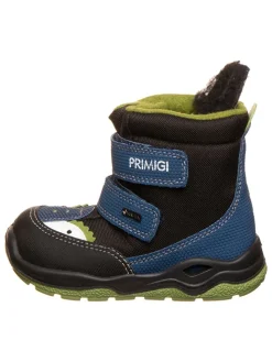 Boots in Schwarz/ Dunkelblau