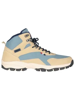 Boots "Olain" in Beige/ Hellblau