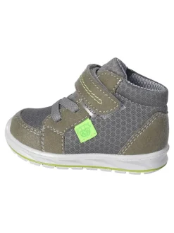 Boots "Paco" in Grau/ Khaki