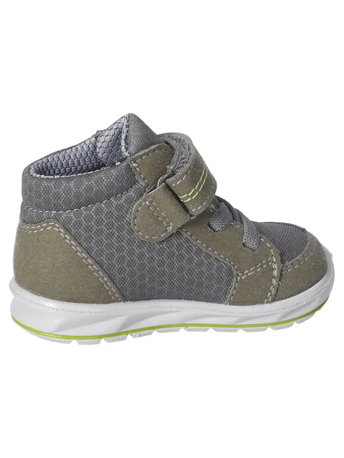 Boots "Paco" in Grau/ Khaki