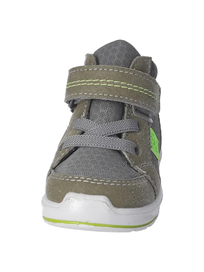 Boots "Paco" in Grau/ Khaki