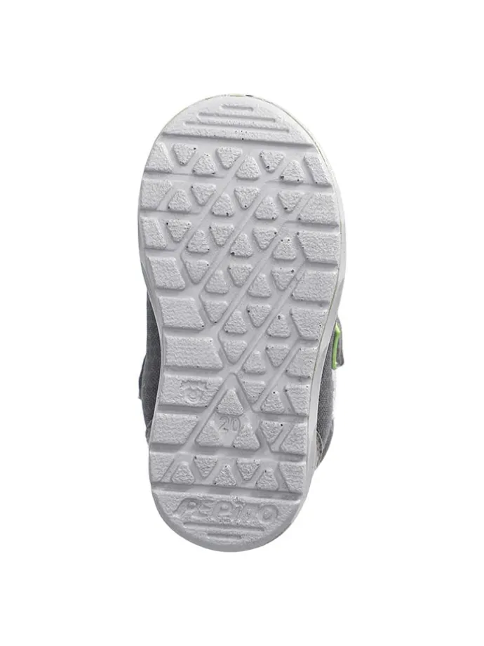 Boots "Paco" in Grau/ Khaki