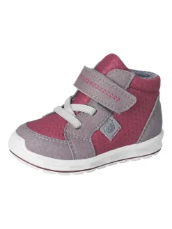 Boots "Paco" in Grau/ Pink