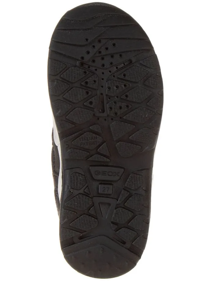 Boots "Sentiero" in Aubergine/ Schwarz