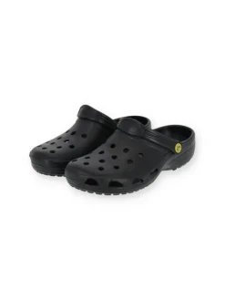 BVB Clogs Logo in schwarz