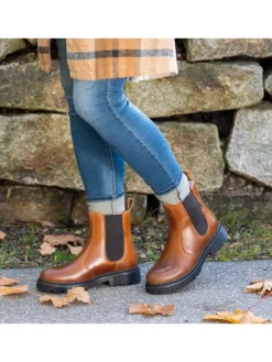 Chelsea Boots in cognac