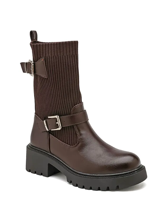 Chelsea-Boots in Braun
