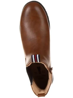 Chelsea-Boots in Hellbraun