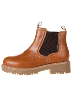 Chelsea-Boots in Hellbraun