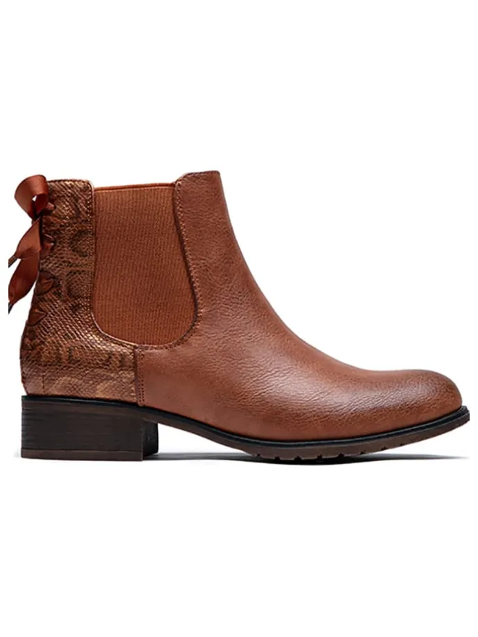 Chelsea-Boots in Hellbraun