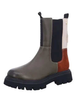 Chelseaboots in khaki