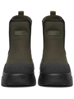 Chelsea-Boots in Khaki