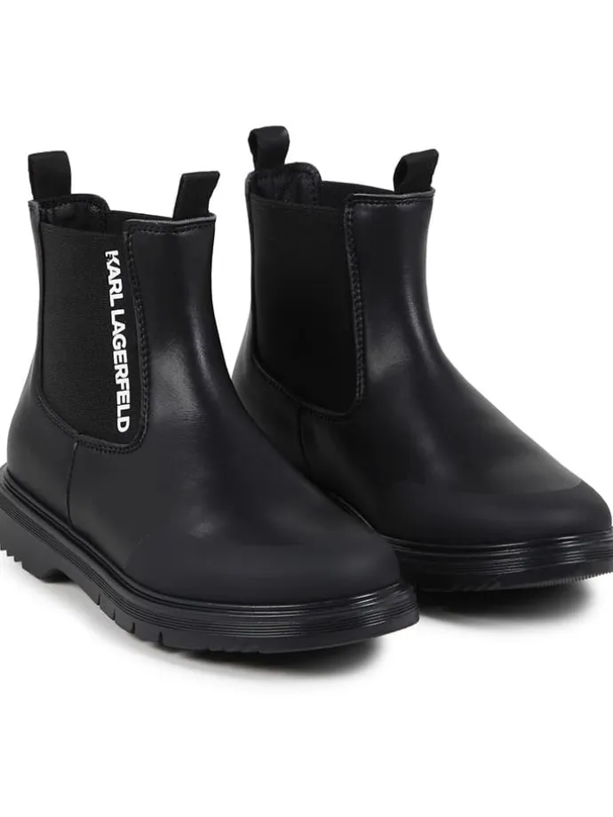 Chelsea-Boots in Schwarz