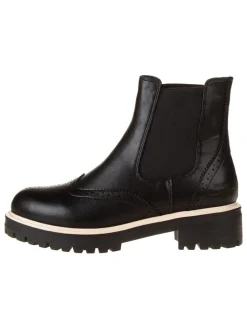 Chelsea-Boots in Schwarz