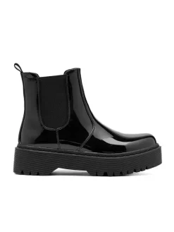 Chelsea-Boots in Schwarz